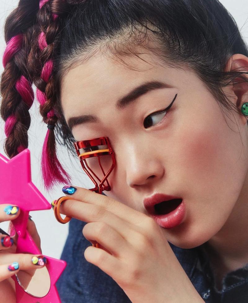 midnight-charm:  “Sales Mômes”   Hyun Ji Shin    photographed by Roe Ethridge