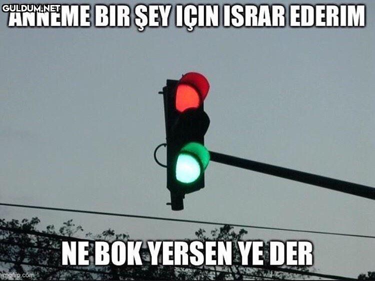 ANNEME BIR ŞEY IÇIN ISRAR...