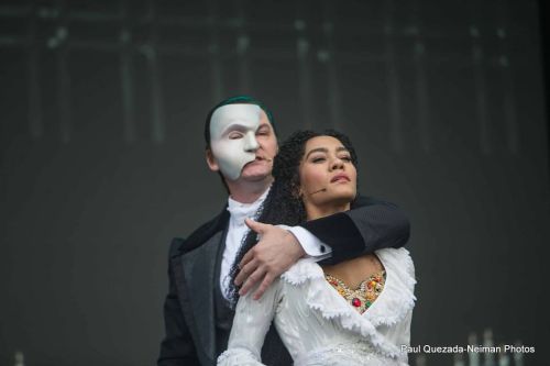 phantoonsoftheopera: marleneoftheopera:Killian Donnelly and Lucy St. Louis at West End Live. So who&
