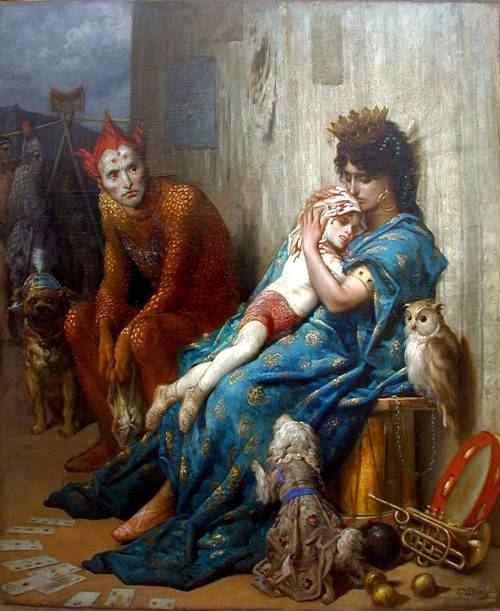 questcequecestqueca:Paul Gustave Dore - Artistes errants - 1874https://painted-face.com/