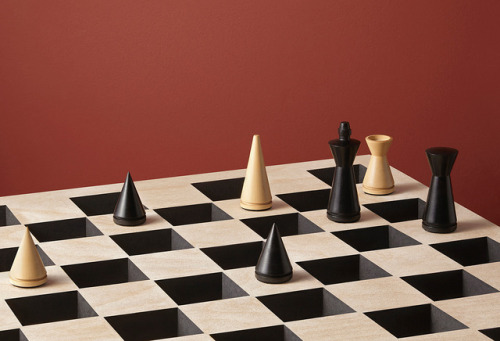 Bold Moves  by Aaron Tilley for Kinfolk A game of chess you can never win. Set design by Aliki Kirmi