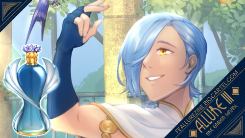 A preview of my piece for FE Allure Zine, A fragrance themed charity zine!! Please check it out as p