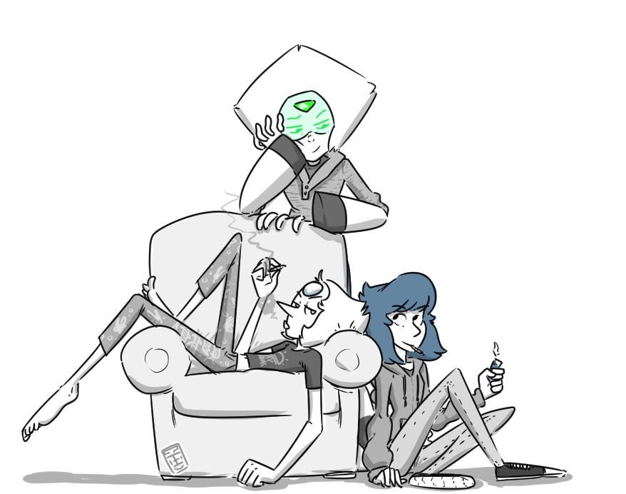 ‘ey yo steven grab me a bag of chips, will ya’‘pearl?! What are peridot and