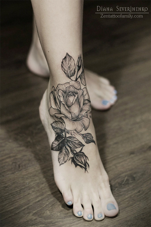 skindeeptales:  Foot tattoos by Matt Adamson, Bumpkin Tattoo, Myrah Oh,  Marie Kraus, Diana Severinenko, Jessica K, Will Ge, Tim McEvoy, Bintt of Southend, Ian Lutz.via tattoodo