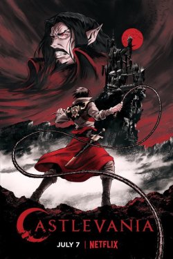 skunkandburningtires: The promo art for Netflix’s CASTLEVANIA animated series was inspired by the original NES box art!