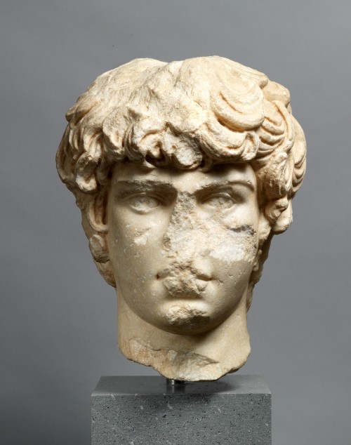 ancientart:Antinous, the young lover of Roman emperor Hadrian.The life Antinous is shrouded in myste