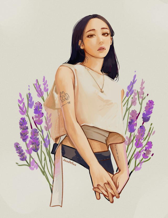 i was commissioned by @teacupunshattered to draw this byul (commission info)