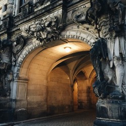  ancient-serpent: Old town in Dresden 