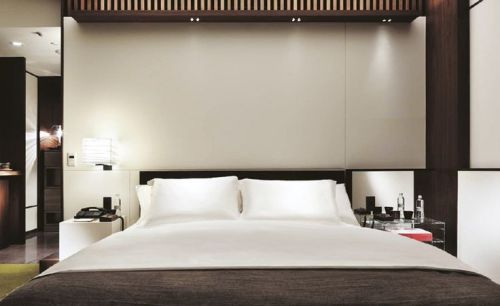 {Continuing with the guest spaces in the Andaz Hotel in Tokyo by Tony Chi  with Japanese firm, Simpl