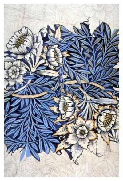 huariqueje:  William Morris designs  British 1834-1896 - -Tulip and Willow,  1973