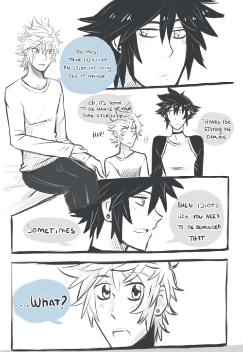 meathiel:  Sometimes there’s not need any words to make someone realize what they have been missing all this time and to make them understand that the world shouldn’t be cruel to them. They deserve happiness too and they aren’t alone.