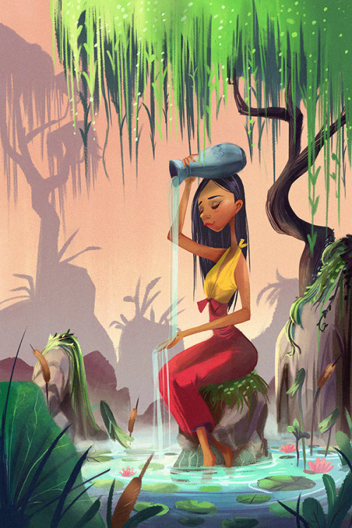 inspirationofelves:  Water Bearer by Kinopia 