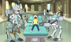 charlesoberonn:  snakepeople:  @ ppl who havent seen rick and morty what is happening here  They should’ve never merged the sci-fi and furry conventions. 