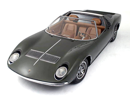 carsthatnevermadeit:  carsthatnevermadeit:  Bertone Miura Roadster 1968 based on the Lamborghini Miura but with a removable roof panel the Bertone Roadster was the only factory-made convertible Miura. Some standard Miuraâ€™s have subsequently been convert