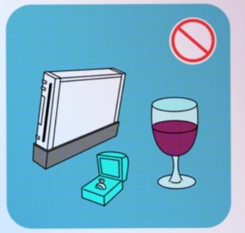retrogamingblog:Safety warnings from the Nintendo Wii’s Japanese manual