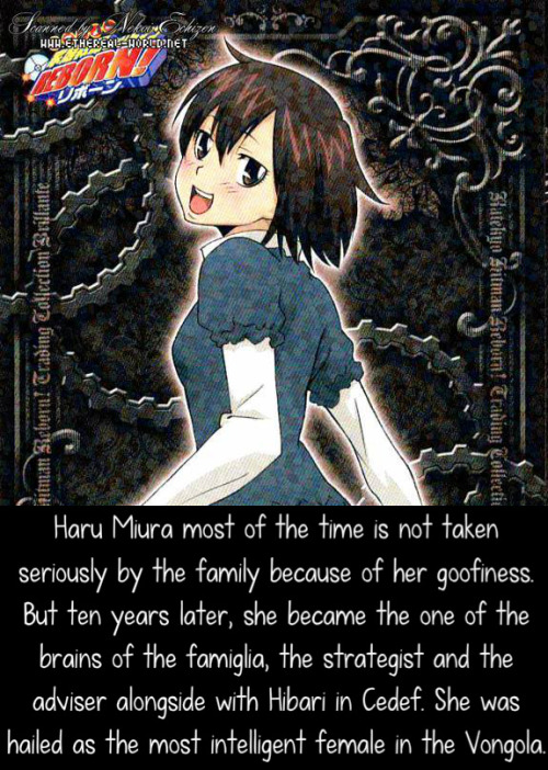 Haru Miura Most Of The Time Is Not Taken Seriously By The Family Because Of Her Goofiness. But Ten Years