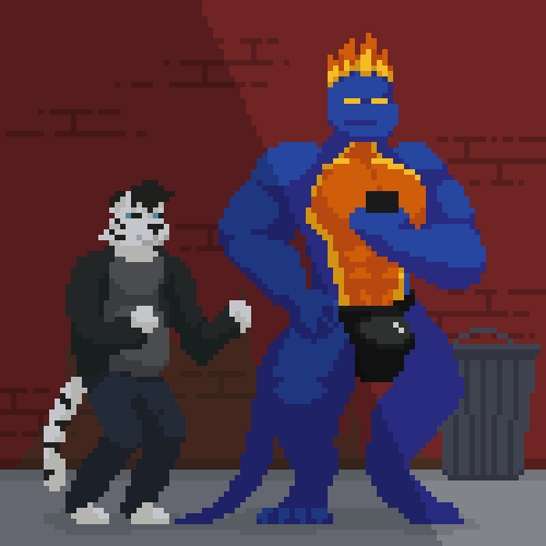 genericfurrypornblog:  “Haku Possession/Suiting Animation [Commission]” - NephiclavFeaturing: