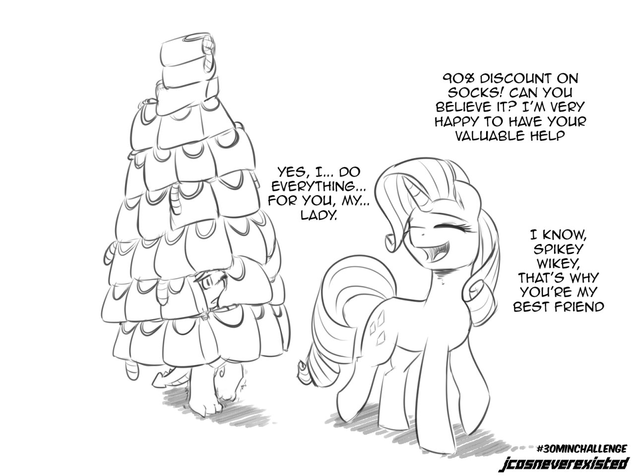 30minchallenge:Look at this silly fashion horse with all her bags full of fashion!