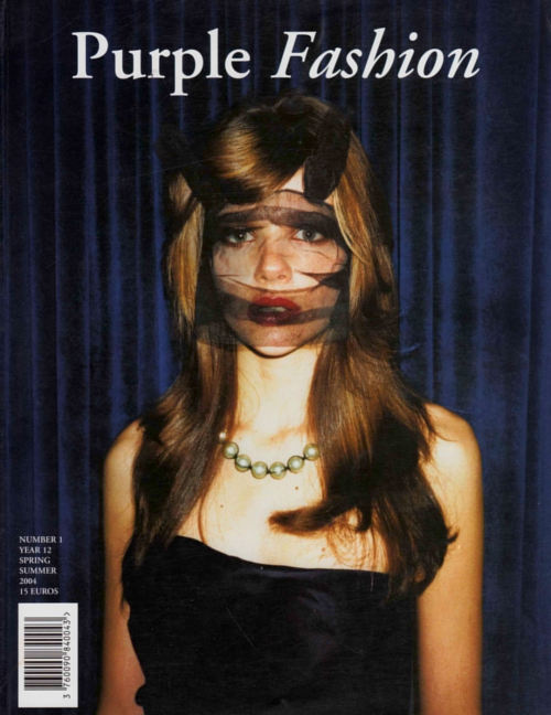 mariekristine19: Purple Fashion #1 (2004) Susan Eldridge shot by Terry Richardson