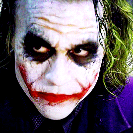 dailyheathledger:  “You’re crazy!” – The Dark Knight 2008
