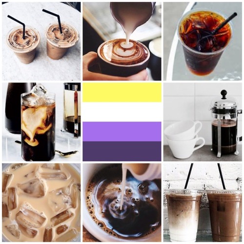 nonbinary coffee aesthetic