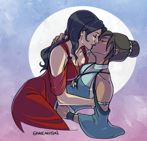 XXX superheropornpics:Korrasami in full effect! photo