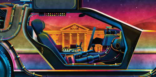 Back to the Future soundtracks on vinyl by Mondo