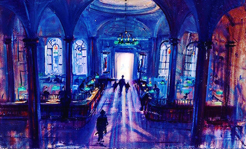 mickeyandcompany:Concept art for Mary Poppins