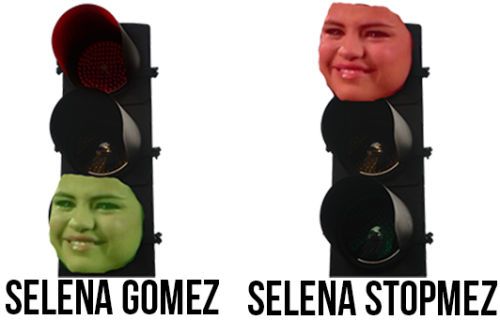 captainfluffatun: plasticbagvevo: backtoabettertime: can someone make a picture that says selena slo