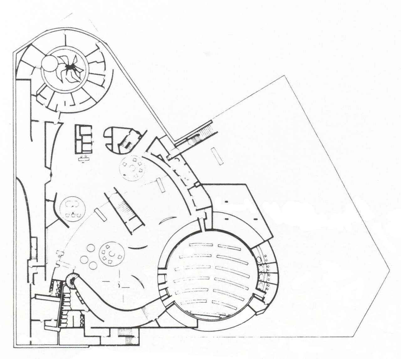 PLANS OF ARCHITECTURE Oscar Niemeyer French Communist Party 1965 