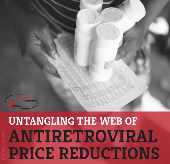 doctorswithoutborders:  HIV TREATMENT COSTS The price of antiretroviral (ARV) drugs