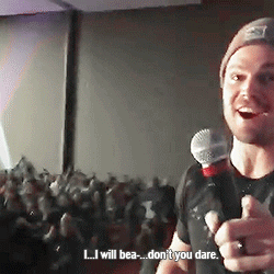 stephenamellgifs:  Stephen gets his WWE Slammy Trophy and disrespected by Stardust