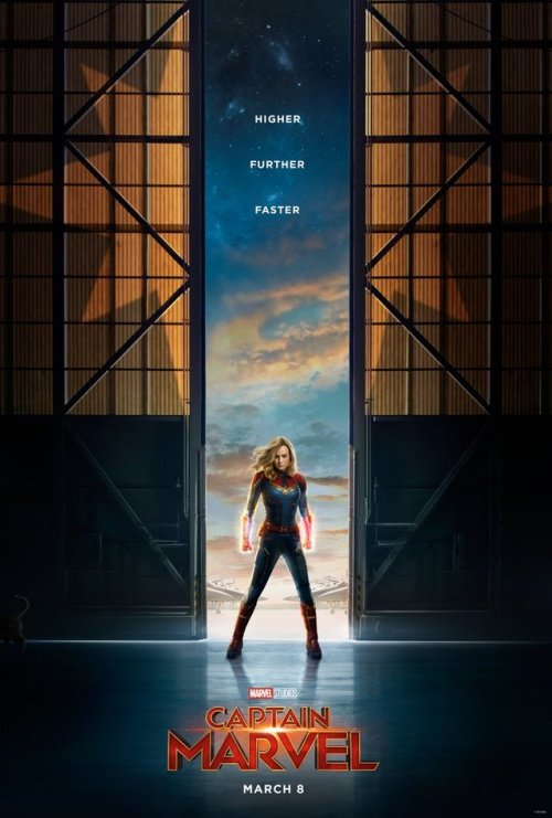 marvelheroes:Official Captain Marvel Poster