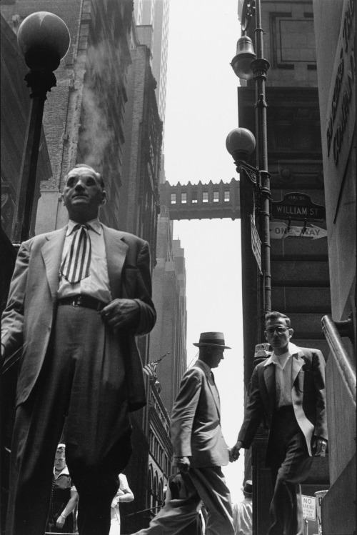 paolo-streito-1264:  Leonard Freed - Wall Street, New York 1956. 