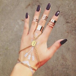 luxury-andfashion:  midi rings 