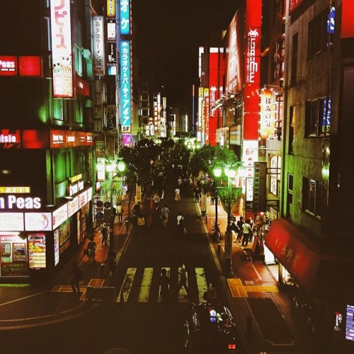Dark Blue Monday #vscocam #vsco #shinjuku #tokyo #nightview #japan