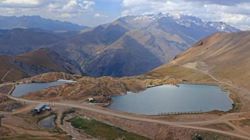 Les Deux Alpes. Lac du Sautet and Lac du Plan lakes by Dimitri Pronchenko Camera: Canon EOS 77D Len