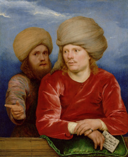 Kecobe:   Michael Sweerts (Flemish; 1618–1664)Double Portrait Oil On Panel, Ca.