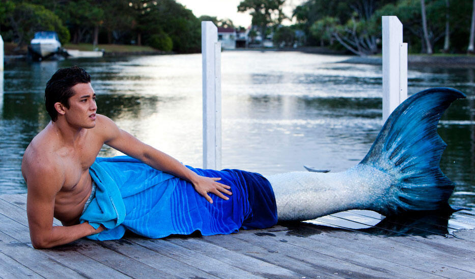 SIREN SONG — Chai Romruen as Zac in “Mako Mermaids,” the new