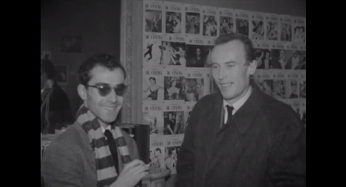 1. Jean-Luc Godard & Eric Rohmer 2. Claude Chabrol dans La Sonate à Kreutzer