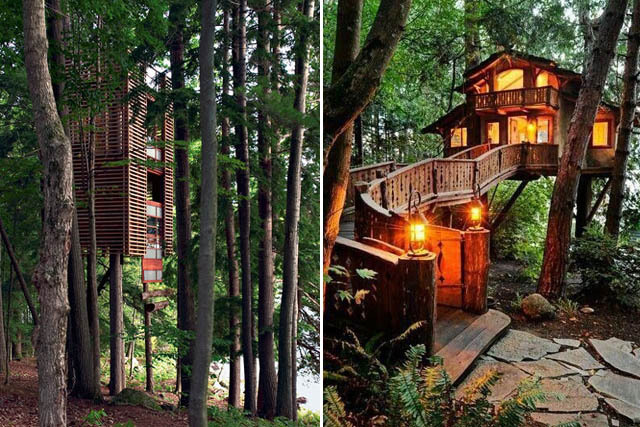 unabooting:  ladyinterior:  Via Architecture Art Design, TreeHouse Point, Sonic