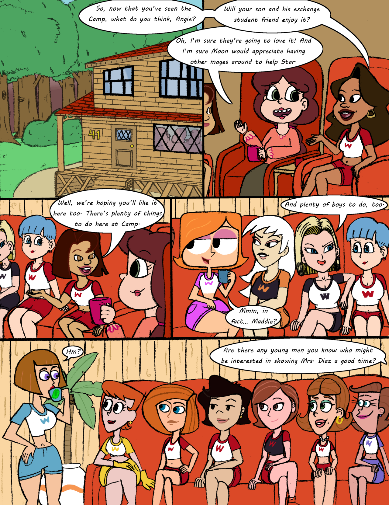 xxmercurial-darknessxx:  CAMP W.O.O.D.Y.: Got It Goin’ On pgs. 1-4  Art by: xxmercurial-darknessxx