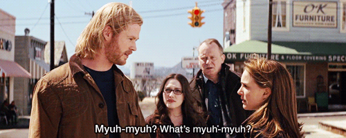 idontlikeyourcat:  In which Darcy never learned how to pronounce ‘Mjolnir’, but