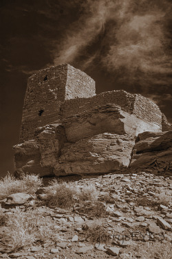 Wukoki Pueblo Wupatki National MonumentNEish of Flagstaff AZin infrared -jerrysEYES