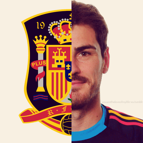    La selección española.