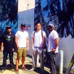 charliehunnamgermany:  never1959:  “A few hours in to the new wall and a surprise guest showed up… Charlie Hunnam aka Jax Teller. Oh yeah he’s also the subject of this mural. Thanks to @ryanmelrose27 and @saesoek for the wall #sonsofanarchy #jaxteller