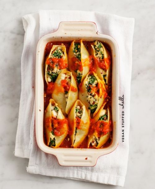 Vegan stuffed shells http://www.loveandlemons.com/2014/02/27/vegan-stuffed-shells/