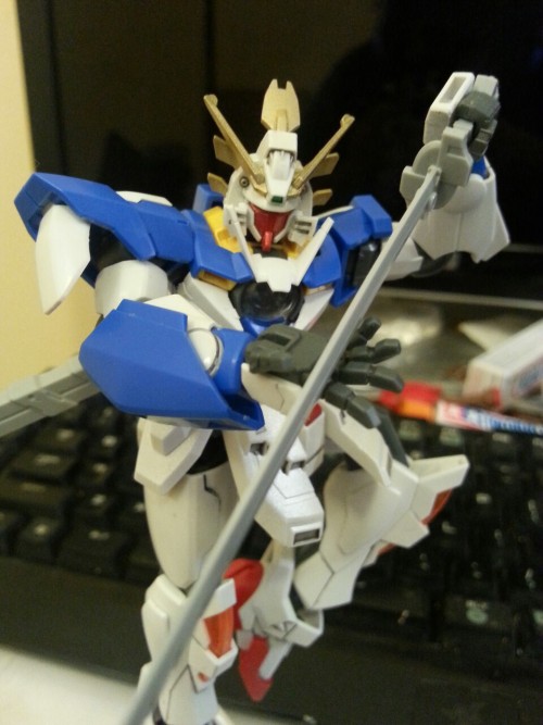 gunplagang:There! After some refinement I’m finally happy with the result of my kitbashing! I’m abso