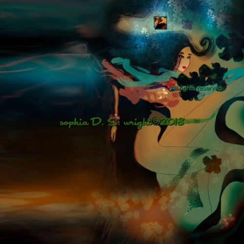 She Is Floating In A Dream Her Soul Light As Daisies... Dance Of The Veils (version 2018) Sophia D. S.