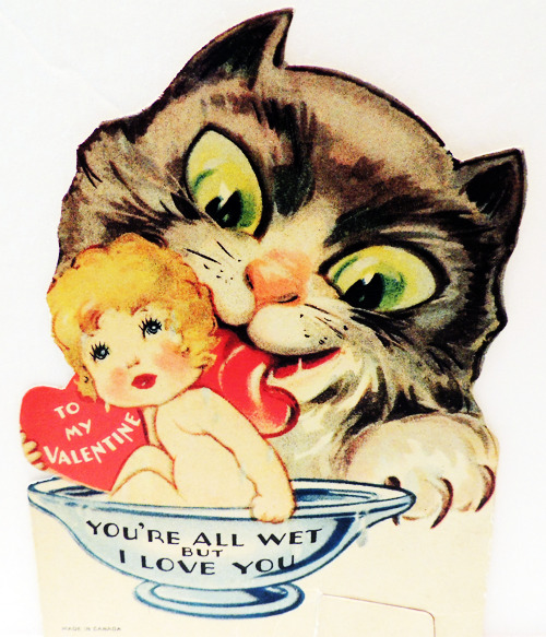 Porn photo Vintage Valentines: weird valentines cards